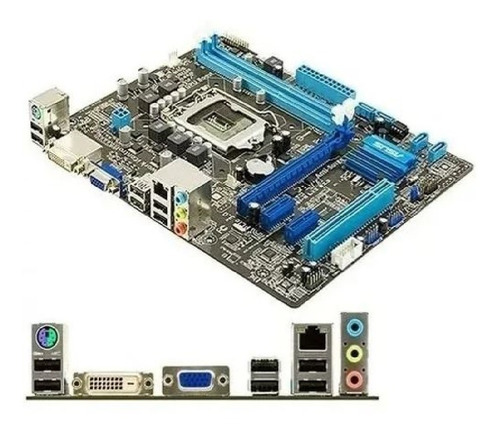 Placa Mãe 1155 Asus P8h61-m Lx2 R2.0 Drr3 *semi-nv