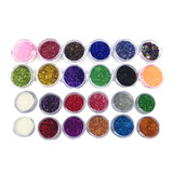 10 Kits 240 Unidades Glitter Maquiagem