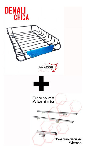 Kit Renault Duster Canastilla Barras Alumin Nueva Generacion