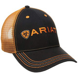 Ariat Sombrero De Malla Naranja Negro Los Hombres