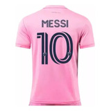 Camiseta Inter Messi Rosa / Negra