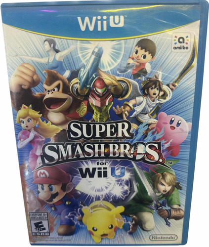 Super Smash Bros Wii U Original Garantizado *play Again**