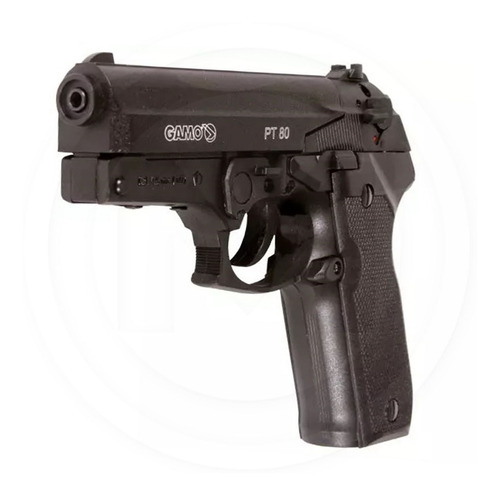 Pistola Co2 Gamo Pt-80 Cargador 8 Tiros Alta Potencia