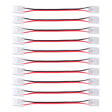 Conector De Luz Cob Strip, 10 Unidades, 2 Pines, Material De