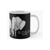 Taza Adopción De Elefantes - Regalo De Familia De Elefantes 