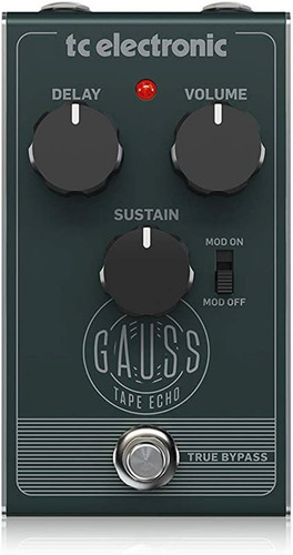 Tc Electronic Gauss Tape Echo Pedal Guitarra Delay Truebypas