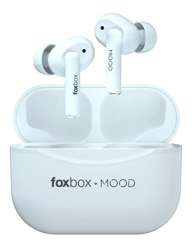 Auricular Foxbox Tws Mood 6hrs Cancelación De Ruido Blanco