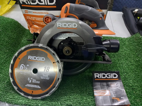 Cierra Circular Ridgid Brushless 6 1/2 Solo Maquina 