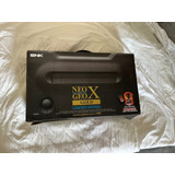 Console Snk Neo Geo X Gold Limited Edition Cor  Preto