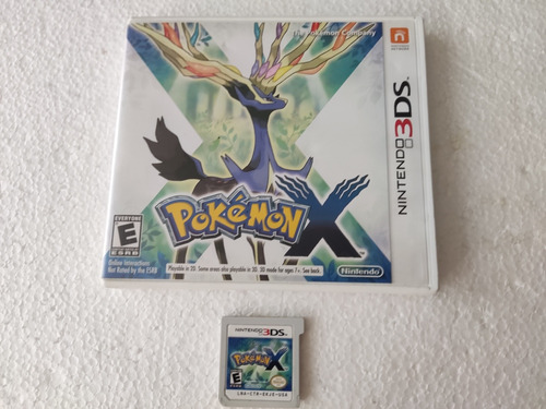 Juego Fisico Nintendo 3ds Pokemon X Con Caja Y Caratula