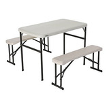 80373 Portatil Mesa De Picnic Plegable Y Banco Set De Por V