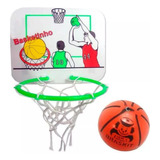 Basquete Basketball Infantil Com Tabela Basquete +bola Cores