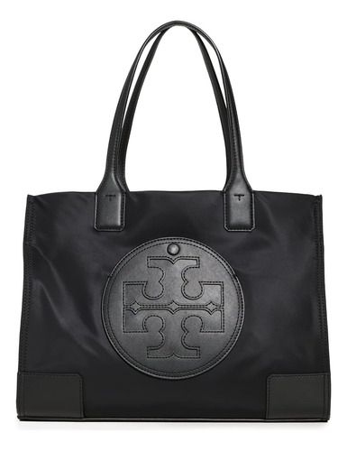 Tory Burch Ella Mini Tote Para Mujer, Negro, Talla Única