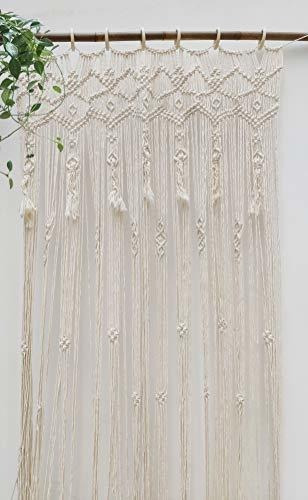 Riseon - Fondo De Boda De Macramé Hecho A Mano Grande 