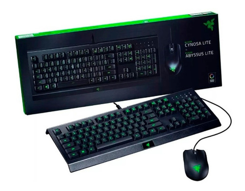 Kit Teclado Y Mouse Gamer Razer Cynosa Lite + Abyssus Lite