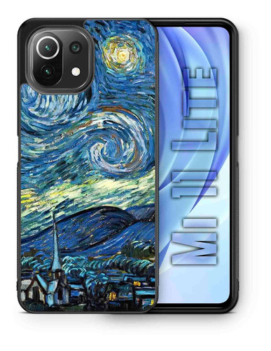 Funda Xiaomi Mi 11 Lite Noche Estrellada Van Gogh Tpu