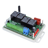 Módulo Relês Receptor Rf 433mhz De 4 Canais 12v - Broadlink