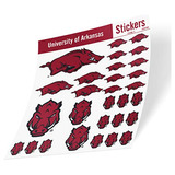 Pegatina De Universidad De Arkansas Razorbacks U Of Hog...