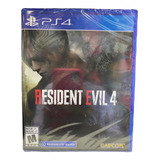 Resident Evil 4 Remake Standard Edition Capcom Ps4  Físico