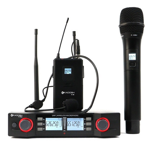 Microfone S/ Fio Kadosh K492c M/h