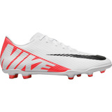 Guayos Nike Vapor 15 Club Fg/mg-blanco/rojo