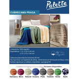 Cubrecama Palette Praga Original 1 1/2 Plazas 100% Algodon