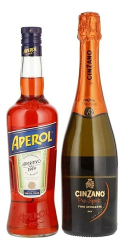 Aperitivo Aperol 700 Ml + Cinzano Pro-spritz 750 Ml