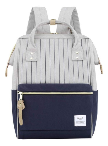 Mochila Himawari Urbana 9001 Gris Y Azul 30# Usb