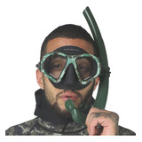 Kit Apneia Pesca Sub Dive Motion - Camo Green