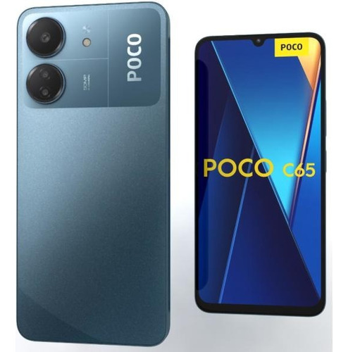 Celular Poco C65 256gb 8 Ram Xiaomi Azul Metálico 