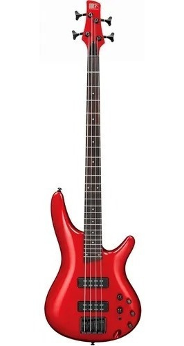 Bajo Electrico Ibanez Sr300eb-ca 4 Cuerdas Sr Rojo