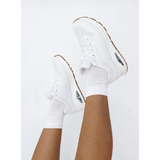 Tenis Mujer S Blanca Goma Platafrma Suaves 30% Off Envgratis