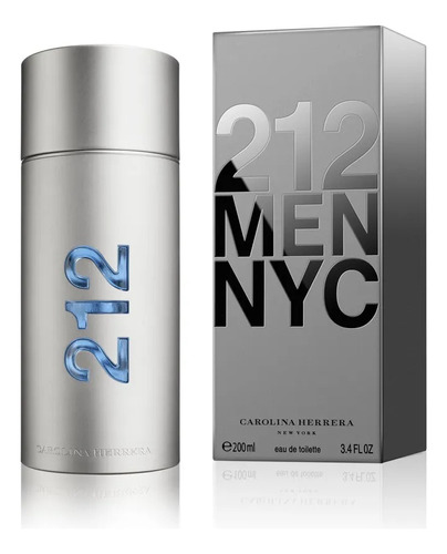 Perfume Importado 212 Men Edt 200ml Carolina Herrera 