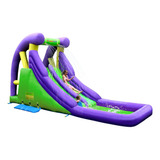 Tobogán De Agua Inflable Doble Bounceland Con Piscina De 12