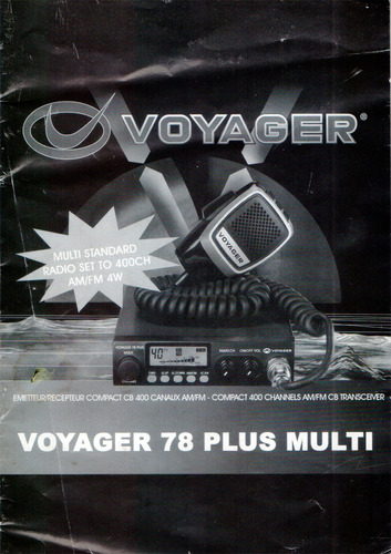 Manual Original Do Radio 78 Plus Multi Voyager Px 