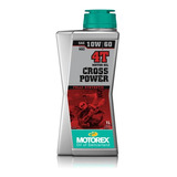 Aceite 4t Motorex 10w60 Cross Power Sintetico Avant Motos