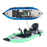 Kayak De Pesca Inflable Pvc 1 Persona Pht-02