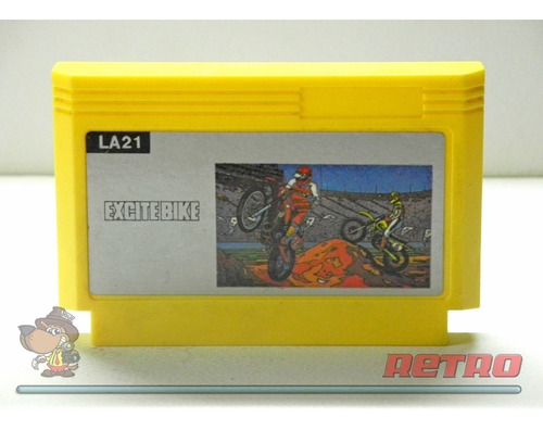 Cartucho Excite Bike Para Consola Family Game Famicom
