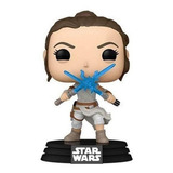 Star Wars - Rey (2 Sabres De Luz) - Funko Pop