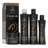 Kit Hidratação Capilar Cavalo De Raca Bio Instinto 4 Itens