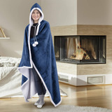 Safdie ® hoodie Manta Forro Polar Con Capucha 183 Cm Ev