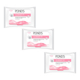 3 Pack Toallitas Desmaquillantes Pond's  Clarant B3 Original