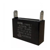 Capacitor 4uf Mfd 450vac Cbb61 Ar Condicionado Refrigeração