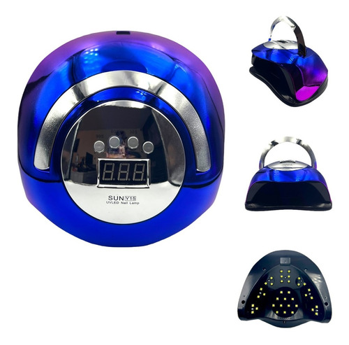 Lámpara De Uñas Uv Led Sun Y15 Tornasol Camaleon 168w