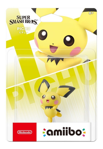 Figura Nintendo Amiibo Pichu - Super Smash Bros