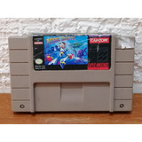 Super Nintendo Juego Megaman X Portada Custom Juego Original