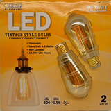 Bombillas Led Feit De Estilo Vintage, Repuesto De 4,8 Vatios