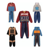 Kit Infantil 4 Peças Moletom Inverno Menino Barato Frio