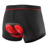 Pantalones Cortos 3d Silicona Deportes De Ciclismo Acolchado