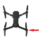 Peças Drone E58 - Braço Com Motor E Hélice